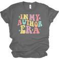 In My Author Era Writer Reading Writing Book Author Unisex Jersey T-Shirt