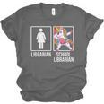 Back To School Library Unicorn Book Lover School Librarian Unisex Jersey T-Shirt Back To School Library Unicorn Book Lover School Librarian Unisex Jersey T-Shirt