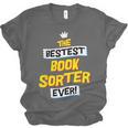 Best Book Sorter Job Occupation Unisex Jersey T-Shirt Best Book Sorter Job Occupation Unisex Jersey T-Shirt
