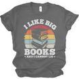 I LIKE BIG BOOKS AND I CANNOT LIE Book Lover Print Unisex Jersey T-Shirt I LIKE BIG BOOKS AND I CANNOT LIE Book Lover Print Unisex Jersey T-Shirt