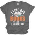 I Like Big Books I Cannot Lie School Librarian Book Lover Unisex Jersey T-Shirt I Like Big Books I Cannot Lie School Librarian Book Lover Unisex Jersey T-Shirt