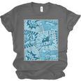 Blue Comic Book Blue Graphic Unisex Jersey T-Shirt
