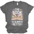 The Book Is Always Better Unisex Jersey T-Shirt The Book Is Always Better Unisex Jersey T-Shirt