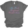 My Book Boyfriend Would Never Dark Romance Unisex Jersey T-Shirt