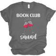 Book Club Squad Reading Bookworm Wine Lover Humor Unisex Jersey T-Shirt Book Club Squad Reading Bookworm Wine Lover Humor Unisex Jersey T-Shirt