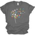 Book Dandelion Reading Lover Bookworm Bookish Librarian Read Unisex Jersey T-Shirt