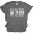 Book Fair Vibes Reader Nostalgia Unisex Jersey T-Shirt
