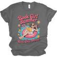 Book Girl Summer Beach Vacation Book Lover Unisex Jersey T-Shirt Book Girl Summer Beach Vacation Book Lover Unisex Jersey T-Shirt