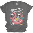 Book Girl Summer Skeleton Reading Books Lovers Beach Unisex Jersey T-Shirt Book Girl Summer Skeleton Reading Books Lovers Beach Unisex Jersey T-Shirt