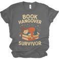Book Hangover Survivor Reading Humor Librarian Bibliophiles Unisex Jersey T-Shirt