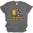 Book Love Scene The Book Was Better Bookworm Vibes Unisex Jersey T-Shirt Book Love Scene The Book Was Better Bookworm Vibes Unisex Jersey T-Shirt