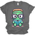 Book Lover Frankenstein's Monster With Reading Glasses Unisex Jersey T-Shirt Book Lover Frankenstein's Monster With Reading Glasses Unisex Jersey T-Shirt