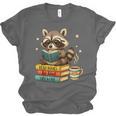 Book Lover Racoon Reading Bookish Library Read Books Be Kind Unisex Jersey T-Shirt Book Lover Racoon Reading Bookish Library Read Books Be Kind Unisex Jersey T-Shirt