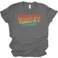 A Book Lover Without Her Kindle Is A Tragedy Apparel Unisex Jersey T-Shirt