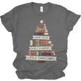 Book Merry Little Christmas Tree Holiday Unisex Jersey T-Shirt Book Merry Little Christmas Tree Holiday Unisex Jersey T-Shirt