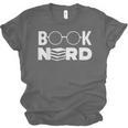 Book Nerd Book Club Bookworm Reading Lover Humor Unisex Jersey T-Shirt