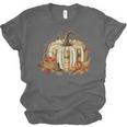 Book Pumpkin Fall Reading Thanksgiving Teacher Librarian Unisex Jersey T-Shirt