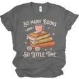 Book Reading Kafee Librarian Vele Books And Little Time Unisex Jersey T-Shirt Book Reading Kafee Librarian Vele Books And Little Time Unisex Jersey T-Shirt
