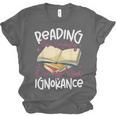 Book Reading Reading Can Seriously Damage Your Ignorance Unisex Jersey T-Shirt