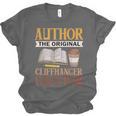 Book Writer Cliffhanger Creator Author Book Writing Novelist Unisex Jersey T-Shirt Book Writer Cliffhanger Creator Author Book Writing Novelist Unisex Jersey T-Shirt