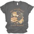 My Weekend Is All Booked Cozy Book Lover Reading Unisex Jersey T-Shirt