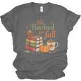 All Booked For Fall Books Coffee Fall Leaves Pumpkins Autumn Unisex Jersey T-Shirt All Booked For Fall Books Coffee Fall Leaves Pumpkins Autumn Unisex Jersey T-Shirt