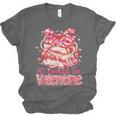 All Booked For Valentine Cute Pink Book Lover Aesthetic Unisex Jersey T-Shirt