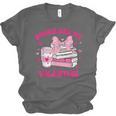 All Booked For Valentines Book Reading Coquette Bow Unisex Jersey T-Shirt