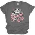 All Booked For Valentine's Coquette Bow Books Teacher Girly Unisex Jersey T-Shirt