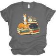 Bookish Cat Lover Cute Reading Squad Books & Kittens Love Unisex Jersey T-Shirt Bookish Cat Lover Cute Reading Squad Books & Kittens Love Unisex Jersey T-Shirt