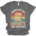 Books Are My Favorite Time Machines Unisex Jersey T-Shirt