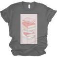 Books Flowers Art Flower Stack Pastel Feminine Unisex Jersey T-Shirt Books Flowers Art Flower Stack Pastel Feminine Unisex Jersey T-Shirt