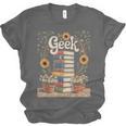 Books Geek Sunflower Floral Cute Vintage Books Reader Lover Unisex Jersey T-Shirt