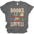 Books Are My Happy Place Unisex Jersey T-Shirt Books Are My Happy Place Unisex Jersey T-Shirt