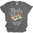 Books That Help Introverts Since 1454 Conversations Unisex Jersey T-Shirt Books That Help Introverts Since 1454 Conversations Unisex Jersey T-Shirt