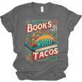 Books Are Just Word Tacos Shirt Book Shirts Reader Unisex Jersey T-Shirt