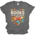 Books Are My Love Language Reading Lover Librarian Valentine Unisex Jersey T-Shirt Books Are My Love Language Reading Lover Librarian Valentine Unisex Jersey T-Shirt