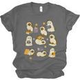 Books Lover Bookish Ghost Himalayan Cat Reading Halloween Unisex Jersey T-Shirt Books Lover Bookish Ghost Himalayan Cat Reading Halloween Unisex Jersey T-Shirt