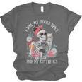 I Like My Books Spicy And My Coffee ICY Skeleton Women Unisex Jersey T-Shirt I Like My Books Spicy And My Coffee ICY Skeleton Women Unisex Jersey T-Shirt