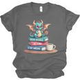 Bookworm Book Dragon Read Books Be Kind Stay Weird Unisex Jersey T-Shirt