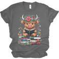 Bookworm Cute Baby Highland Cow Reading Book Unisex Jersey T-Shirt Bookworm Cute Baby Highland Cow Reading Book Unisex Jersey T-Shirt