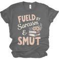 Bookworm Fueled By Sarcasm And Smut Book Reading Unisex Jersey T-Shirt Bookworm Fueled By Sarcasm And Smut Book Reading Unisex Jersey T-Shirt
