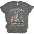 Bookworm I'm A Book Dragon Reading Books Bookish Book Lover Unisex Jersey T-Shirt