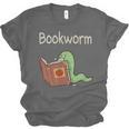 Bookworm Worm Reading Book Lover Read Books Librarian Unisex Jersey T-Shirt
