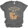 Cat Reading 6-7 Meme English Teacher Book Lover Humor Unisex Jersey T-Shirt Cat Reading 6-7 Meme English Teacher Book Lover Humor Unisex Jersey T-Shirt