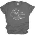 Cat Shh I'm Reading Book Reader Unisex Jersey T-Shirt Cat Shh I'm Reading Book Reader Unisex Jersey T-Shirt