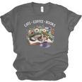Cats Coffee Books Unisex Jersey T-Shirt Cats Coffee Books Unisex Jersey T-Shirt