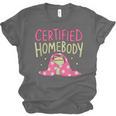 Certified Homebody Trendy Frog Introvert Unisex Jersey T-Shirt Certified Homebody Trendy Frog Introvert Unisex Jersey T-Shirt