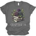 Chapter 14 14th Birthday Girls Book Lovers Gothic Flowers Unisex Jersey T-Shirt Chapter 14 14th Birthday Girls Book Lovers Gothic Flowers Unisex Jersey T-Shirt