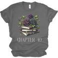 Chapter 40 40th Birthday Women Book Lovers Dark Romance Unisex Jersey T-Shirt